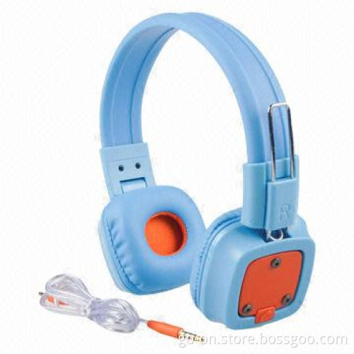 Popular Foldable Headphone with Integrated Mic, CE and RoHS Marks